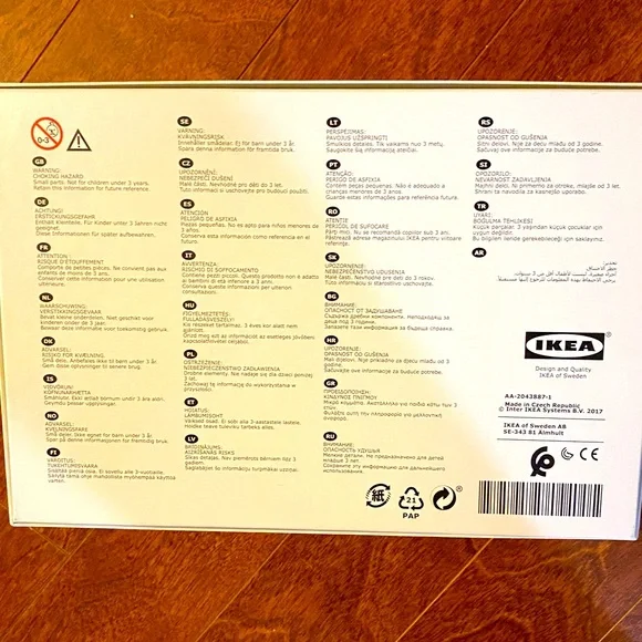 3 FOR $20 IKEA 211 piece puzzle (lustigt) - Picture 2 of 4